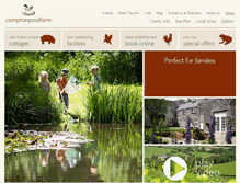 Tablet Screenshot of comptonpool.co.uk